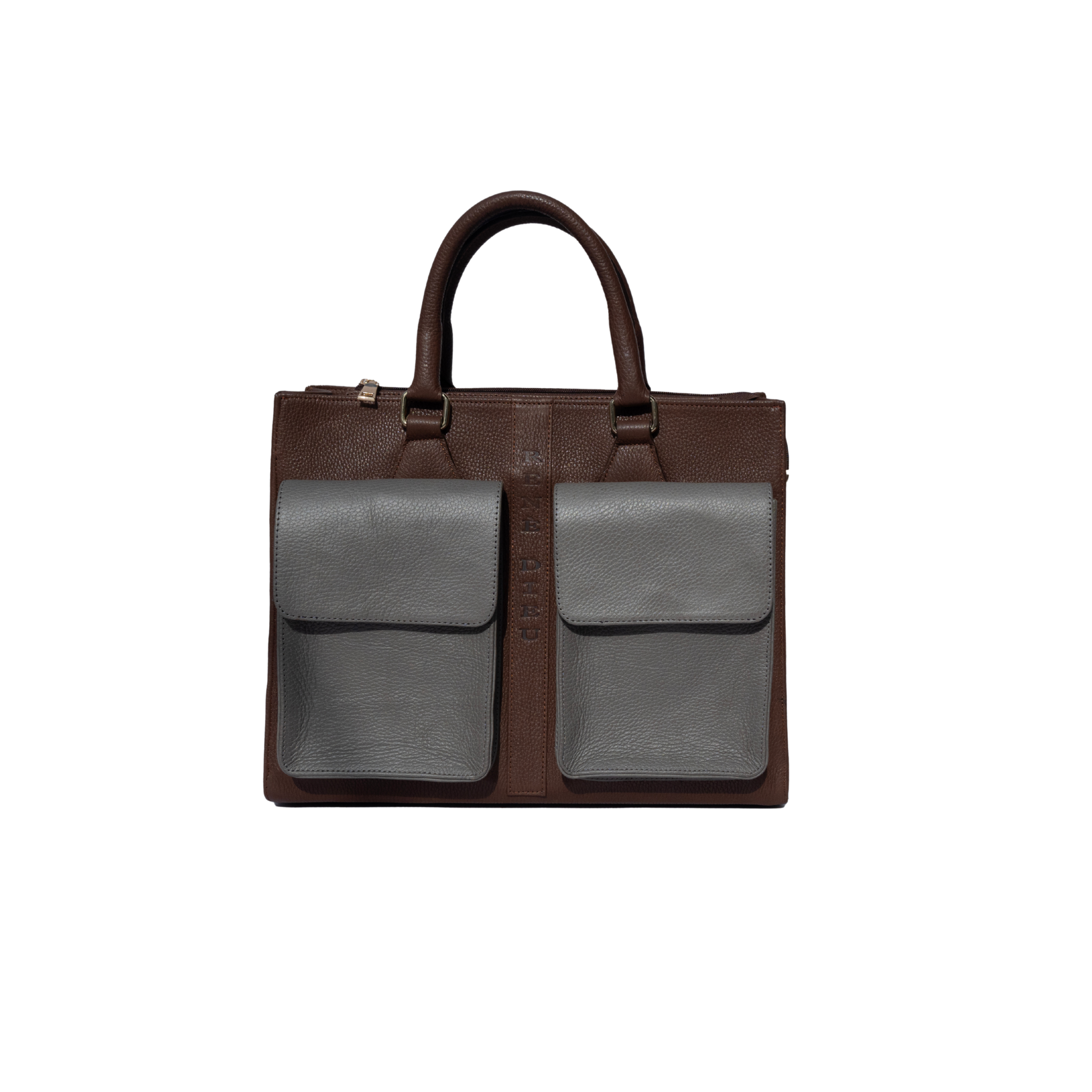 The Street Bag in Brown Grey