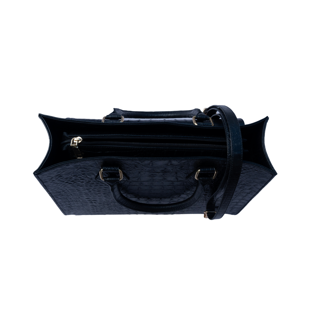 The Tote Bag in Oxford Blue