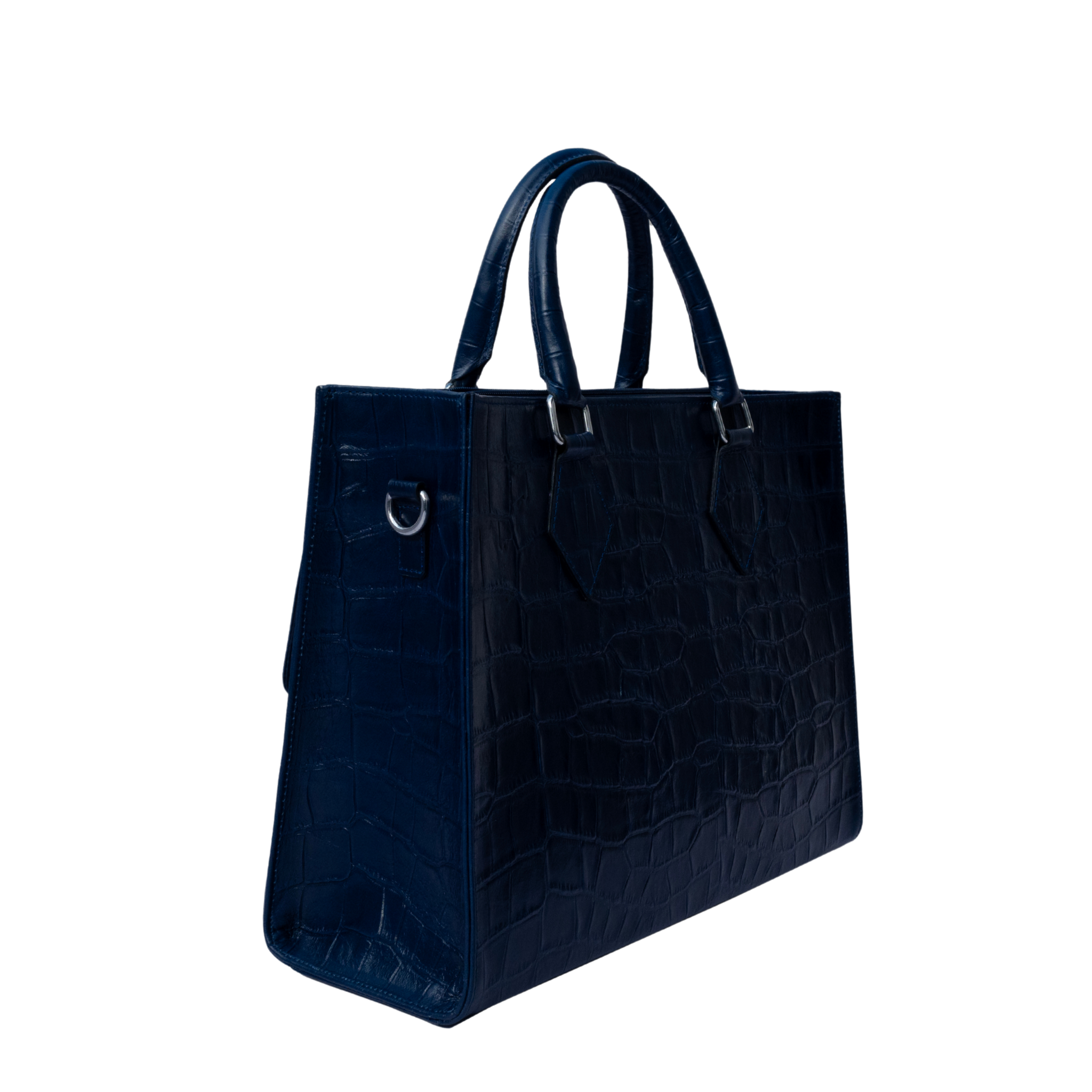 The Tote Bag in Oxford Blue