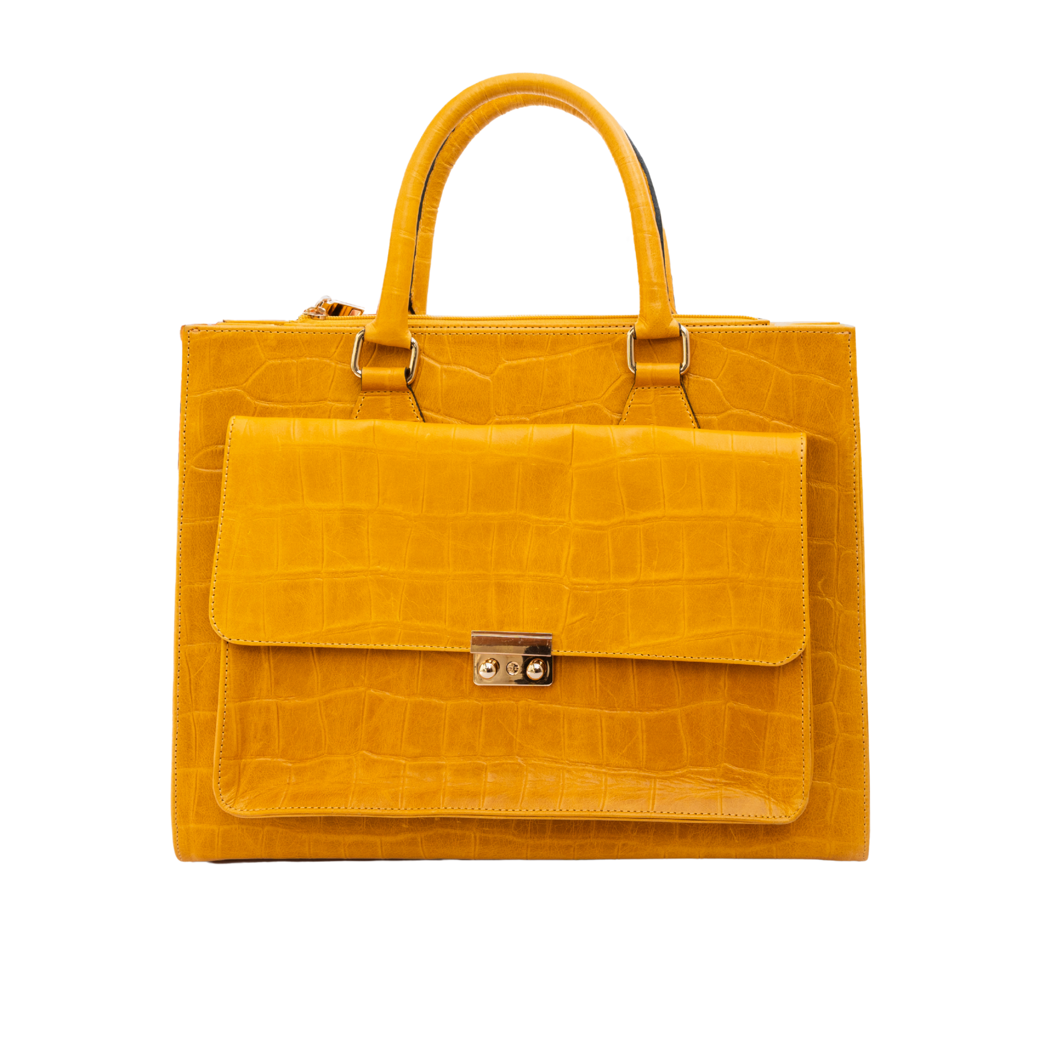 The Tote Bag in Mimosa Yellow