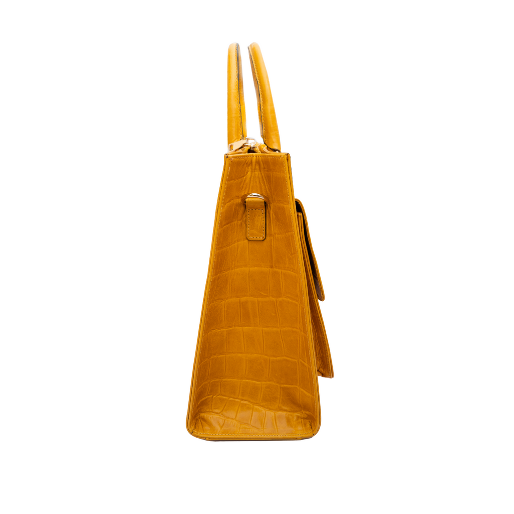 The Tote Bag in Mimosa Yellow