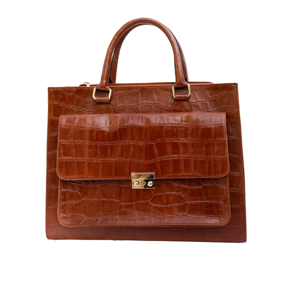 The Tote Bag in Terracotta
