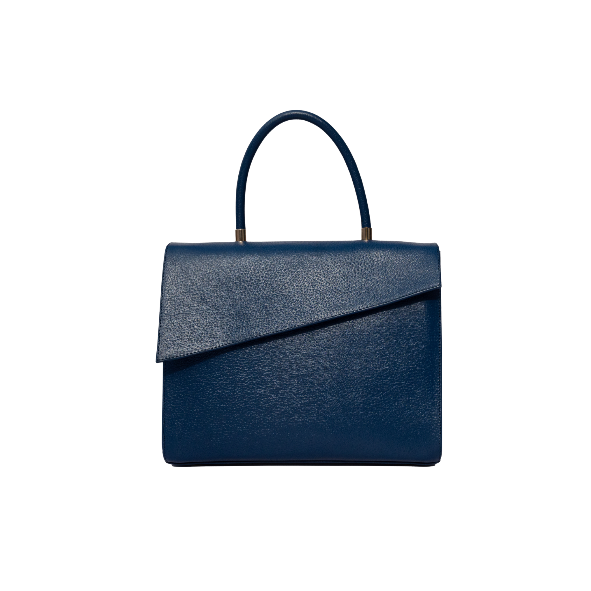 Classic Mini Flap Handbag in Oxford Blue