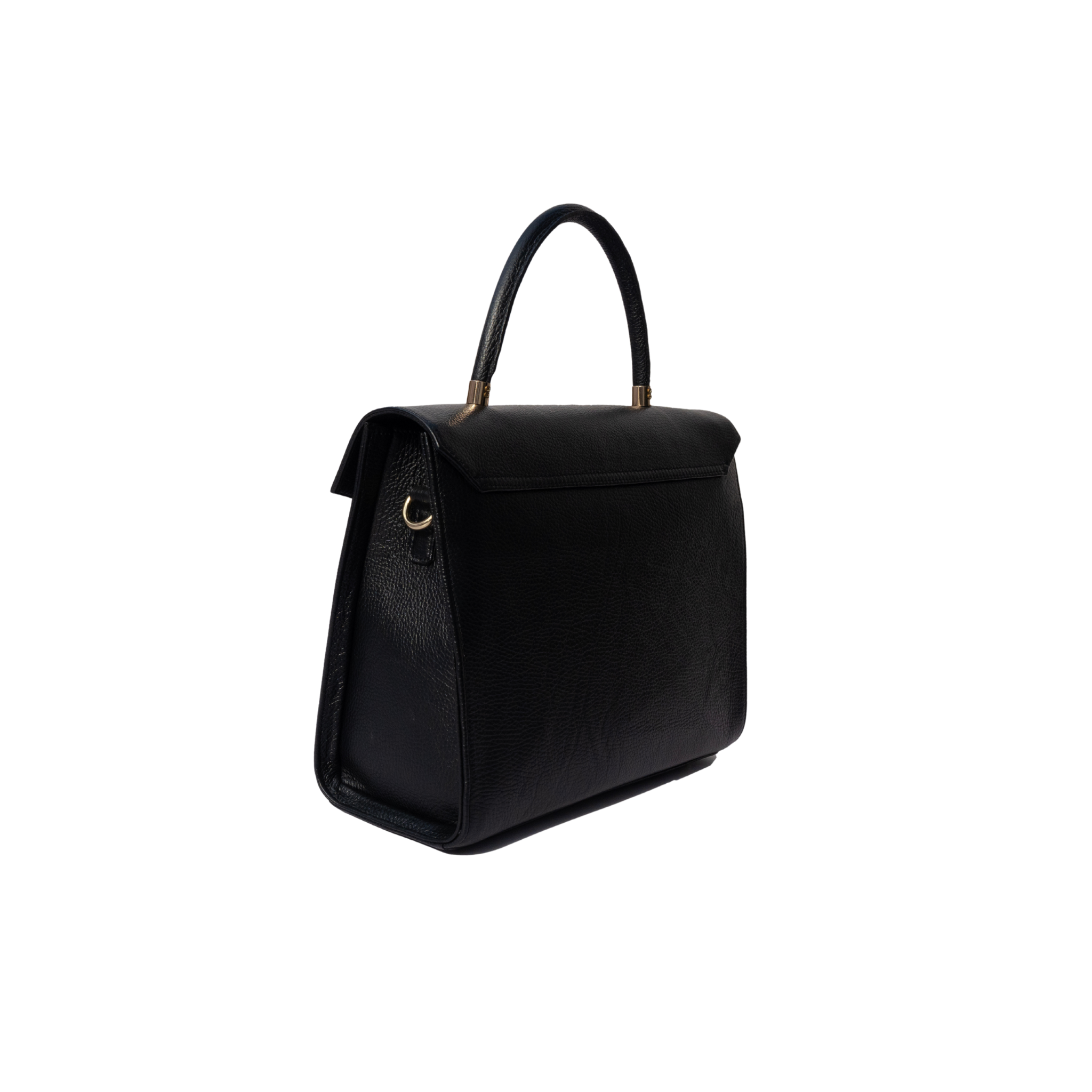 Classic Mini Flap Handbag in Black