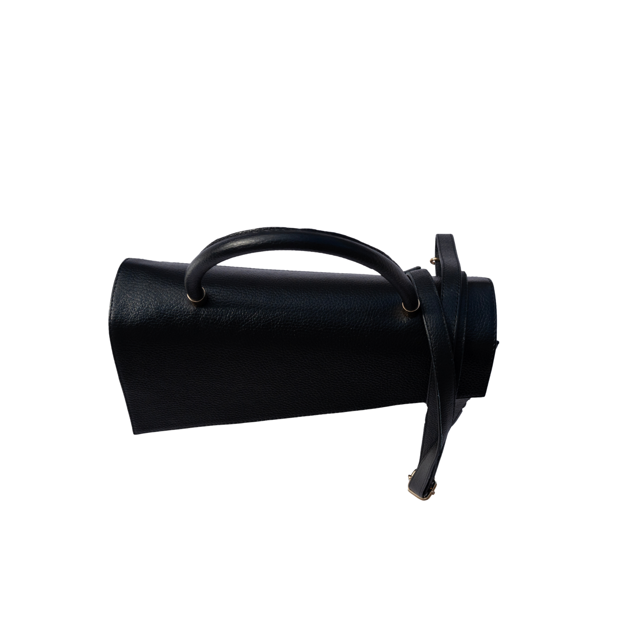 Classic Mini Flap Handbag in Black