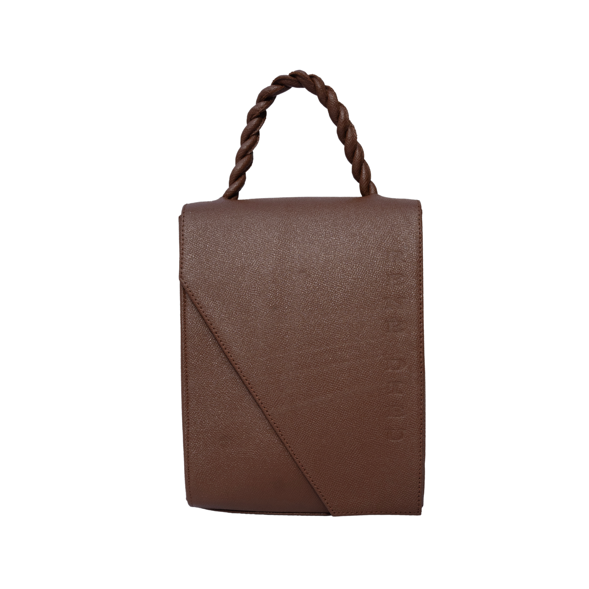 The Flap Crossbody in Camel Brown
