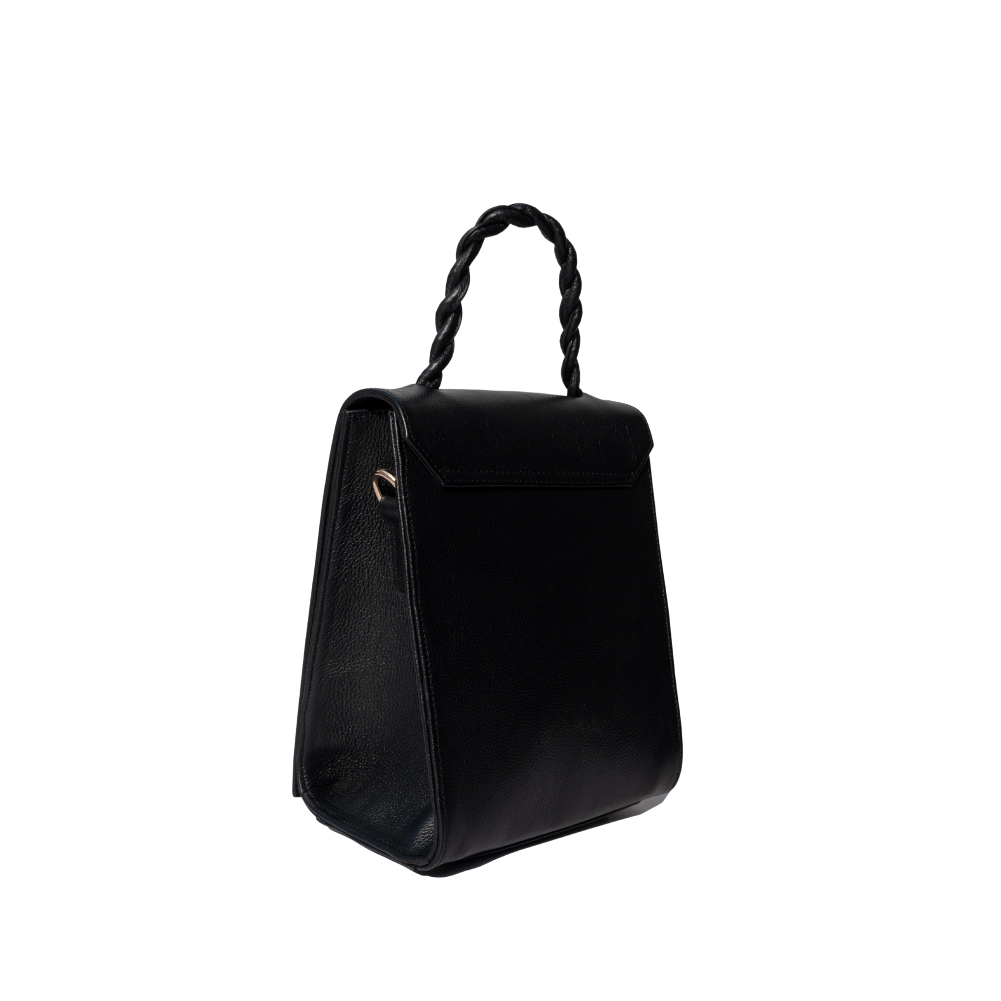 The Flap Crossbody in Black