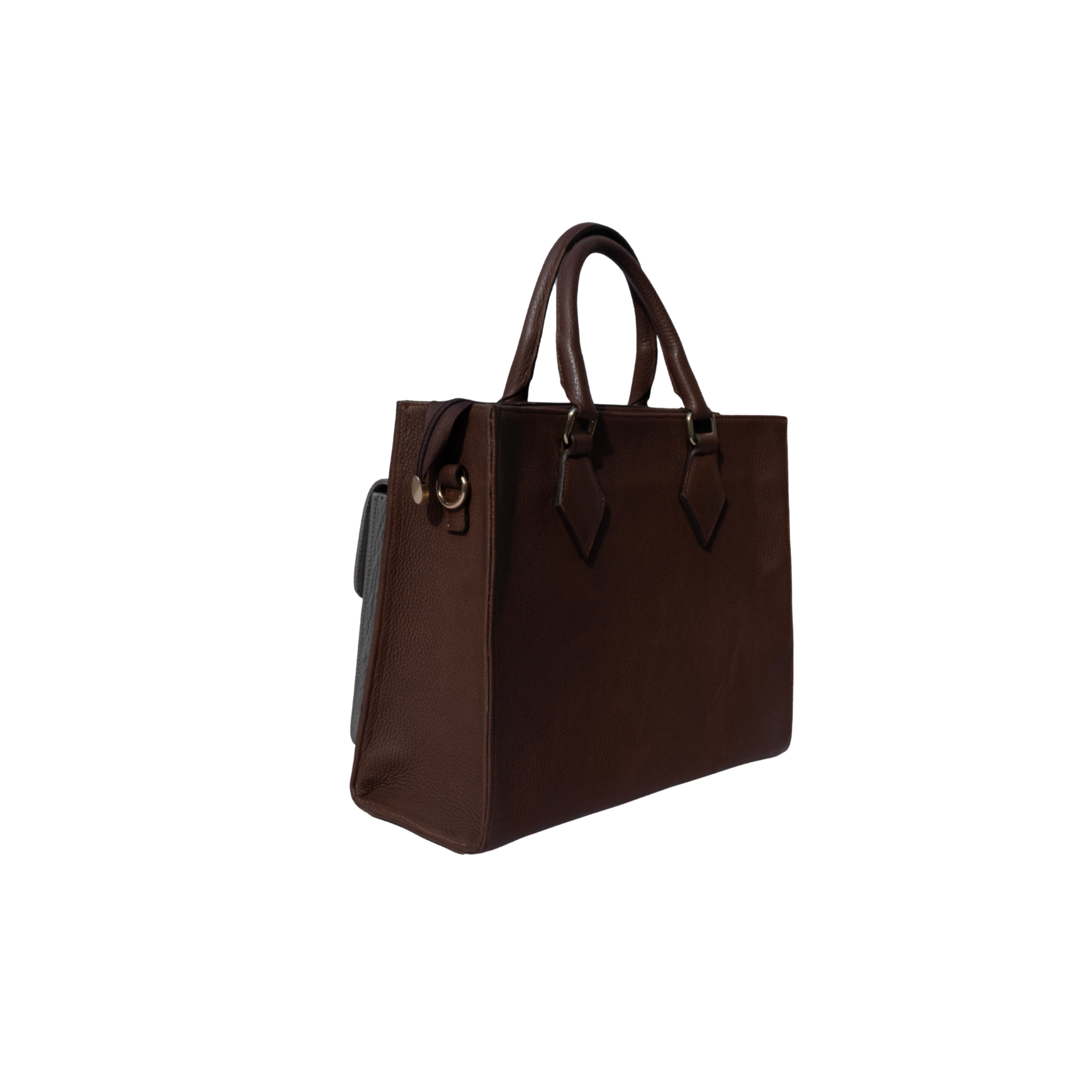 The Street Bag in Brown Grey