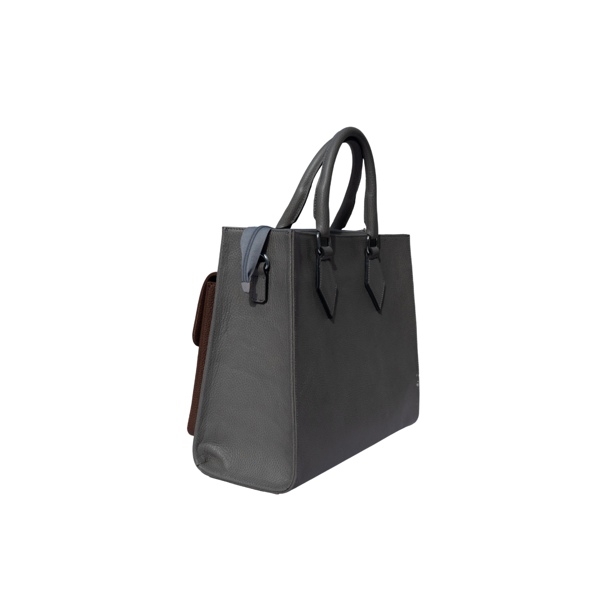 The Street Bag in Grey Brown