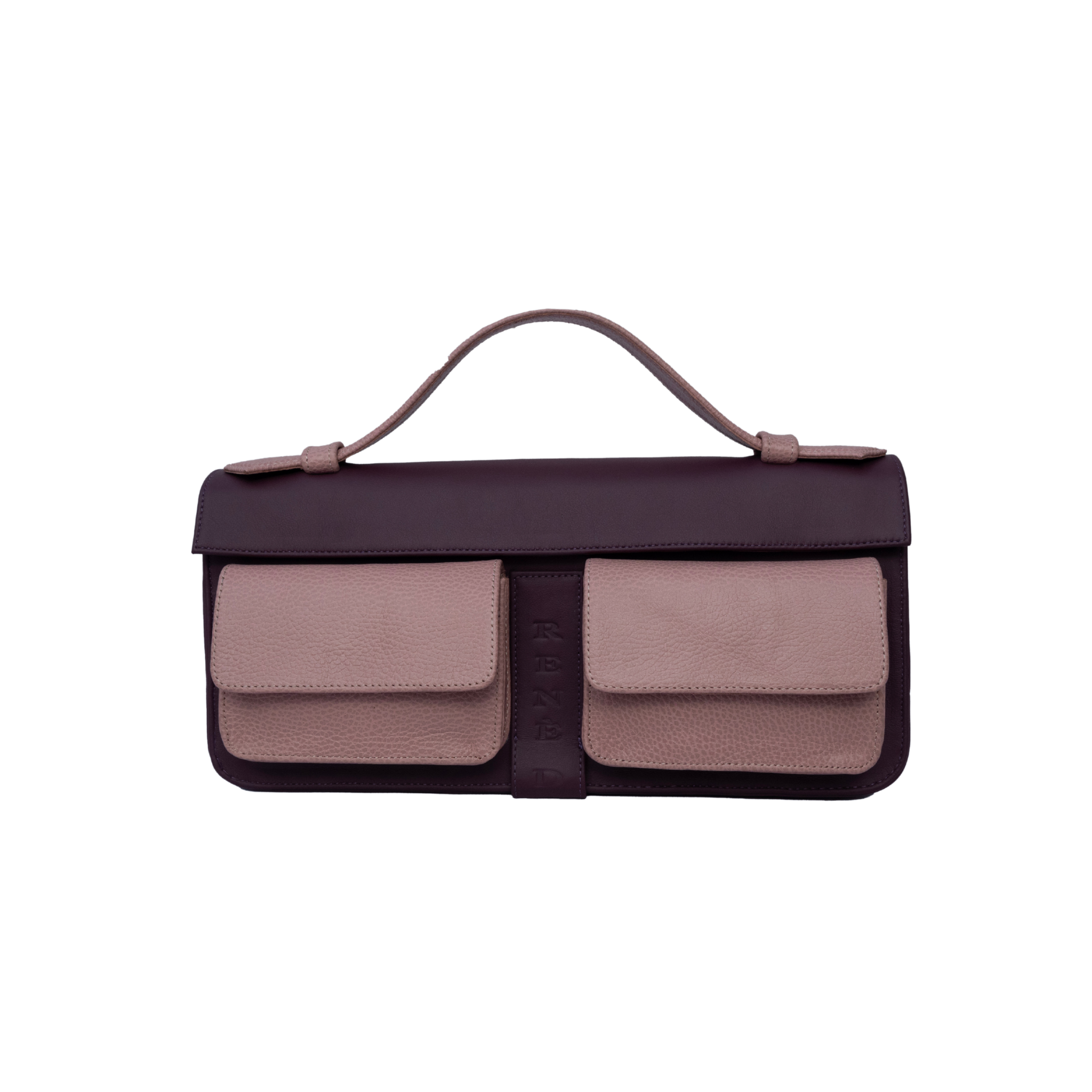 The Mini Street Bag in Plum Pink