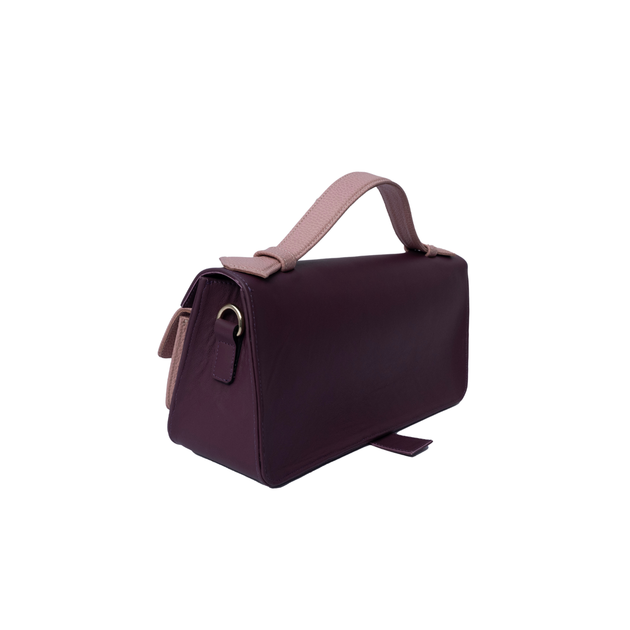 The Mini Street Bag in Plum Pink