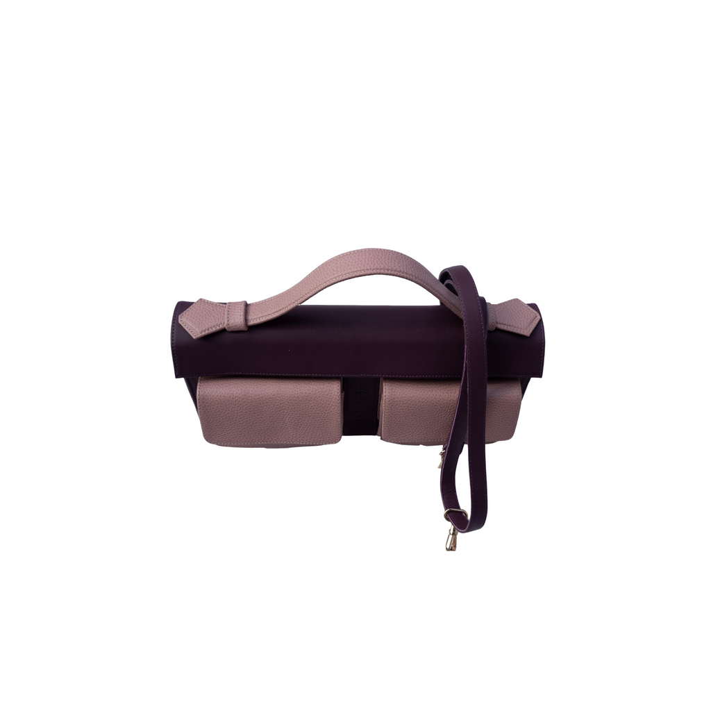 The Mini Street Bag in Plum Pink