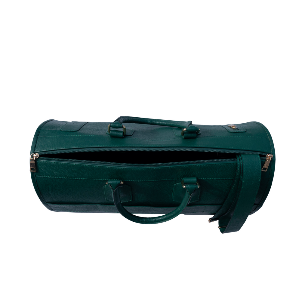 The Duffle in Hunter Green